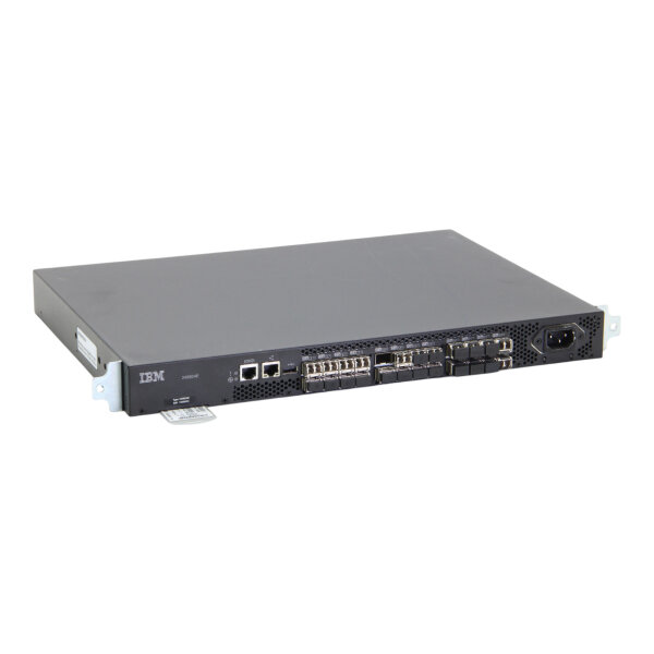 2498-B24/24E 8Gb/s 24-Port Fibre Channel SAN Switch + 24x 8Gb/s Transceiver
