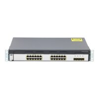 WS-C3750G-24TS-E 24-Port RJ-45 4x SFP 32Gbps Layer 2/3...