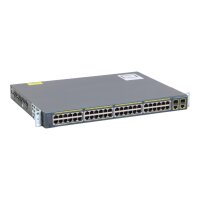 Catalyst WS-C2960+48PST-L 48-Port RJ-45 PoE 2x SFP Layer...