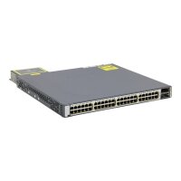 Catalyst WS-C3750E-48PD-F 48-Port RJ-45 PoE GbE Layer 2/3...