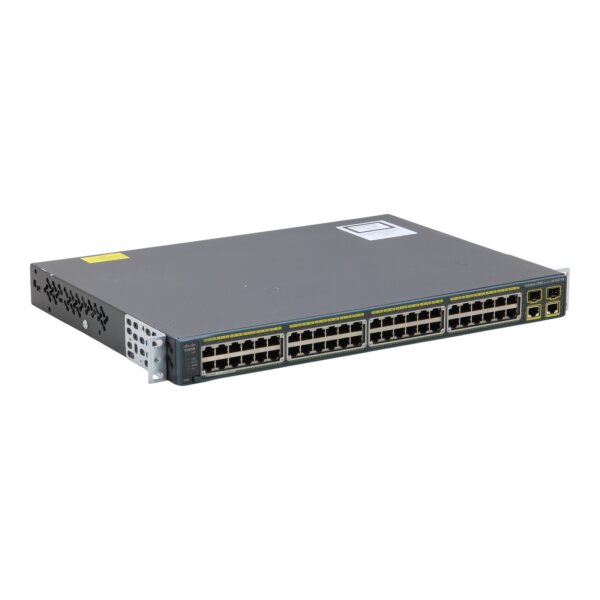 Catalyst WS-C2960-48PST-S 48-Port RJ-45 PoE Fast Ethernet Switch