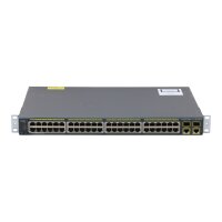 Catalyst WS-C2960-48PST-S 48-Port RJ-45 PoE Fast Ethernet...