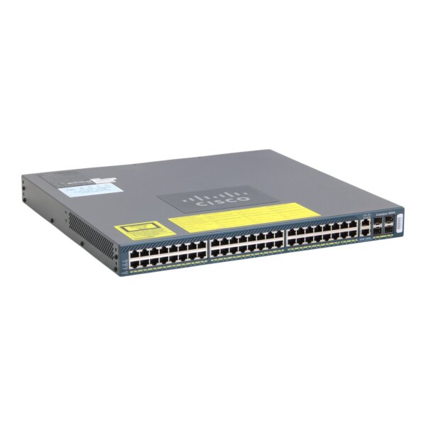 Catalyst WS-C4948-S 48-Port RJ-45 4x SFP Red. PSU Gigabit Managed Switch