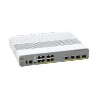 WS-C2960CX-8PC-L 8-Port RJ-45 PoE+ 2x Combo Gigabit Layer...
