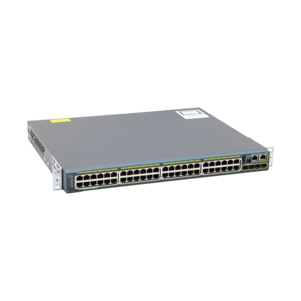 Catalyst WS-C2960S-48LPS-L 48-Port RJ-45 4x SFP PoE C2960S-STACK Switch