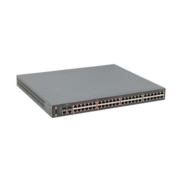 2550T-PWR 48-Port RJ-45 PoE 2x RJ-45/SFP Managed Switch o. Rack Ears
