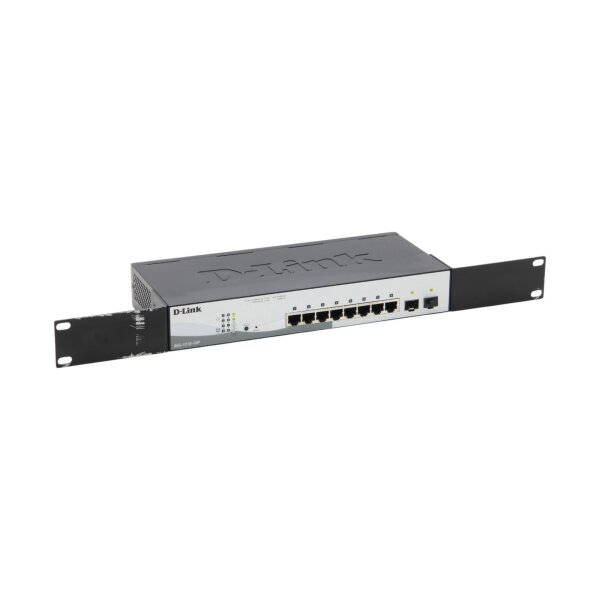 DGS-1210-10P 8-Port RJ-45 PoE+ 2x SFP Layer 2 Smart Managed Switch