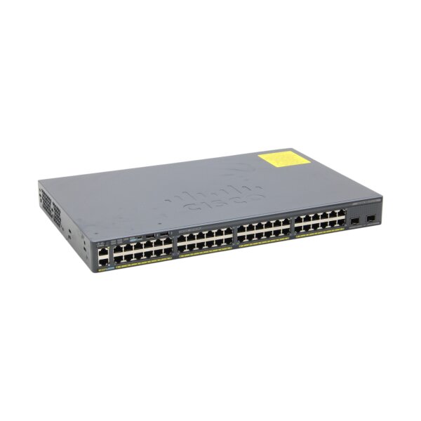 WS-C2960X-48TD-L 48-Port RJ-45 2x 10GbE SFP+ Switch o. Rack Ears