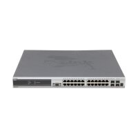 DGS-3427 24-Port RJ-45 4x RJ-45/SFP 2x 10GbE CX4 1x 10GbE...
