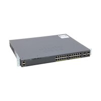 Catalyst WS-C2960X-24PS-L 24-Port RJ-45 PoE+ 4x SFP Layer...