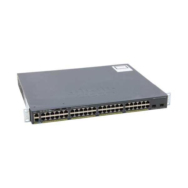 WS-C2960X-48LPD-L 48-Port RJ-45 PoE+ 2x 10GbE SFP+ C2960X-STACK Switch