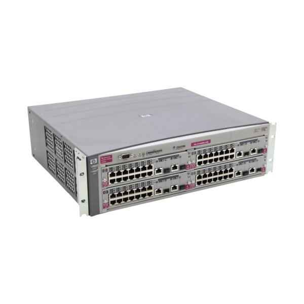 ProCurve Switch 5304xl J4850A 64-Port GbE RJ-45 2x PSU Modular Managed Switch