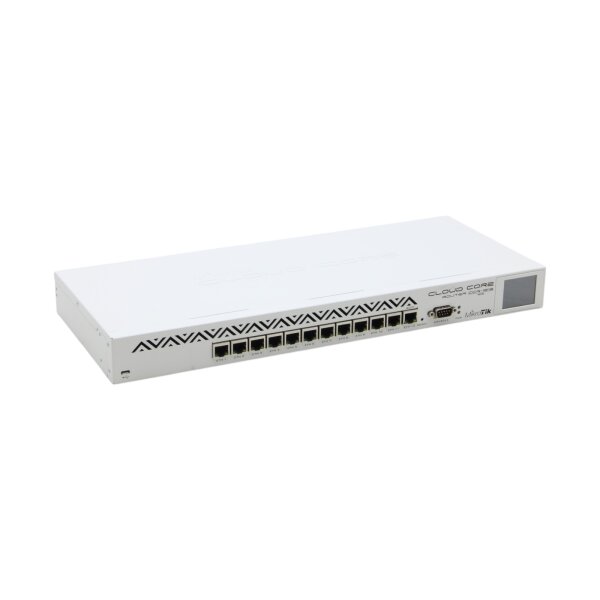 Cloud Core CCR1016-12G 12-Port RJ-45 Gigabit Ethernet Router o. Rack Ears