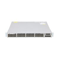 WS-C3850-48P-E 48-Port RJ-45 PoE+ 4x SFP L3 Red. PSU...