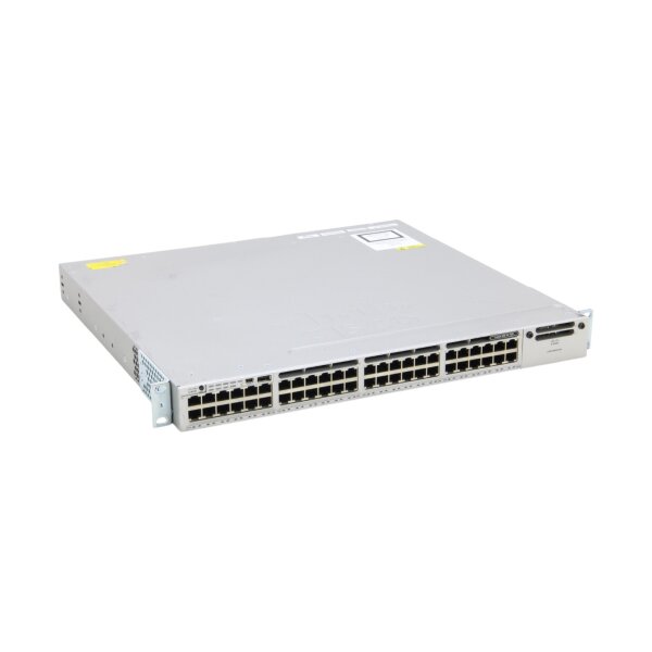 Catalyst WS-C3850-48P-L 48-Port RJ-45 PoE+ Red. PSU Gigabit Managed Switch