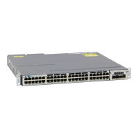 Catalyst WS-C3750X-48PF-S 48-Port 1GbE RJ-45 PoE+ 2x 10G...