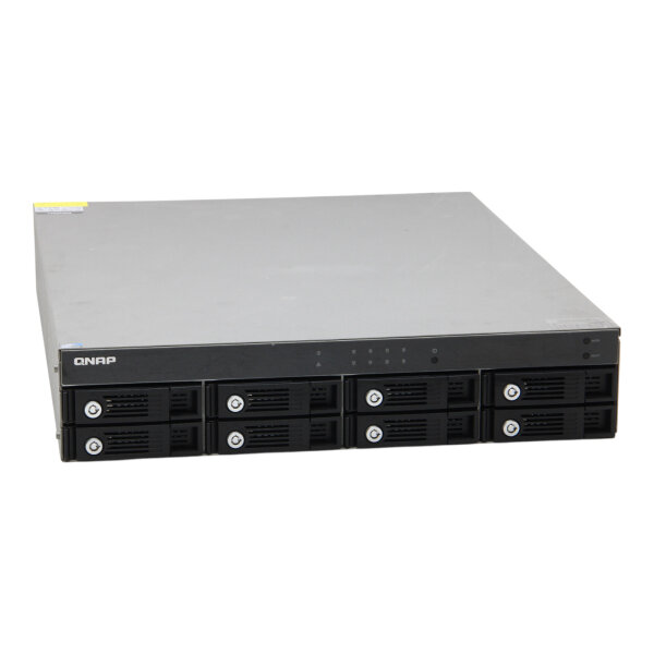 TS-859U-RP+ 2x RJ-45 Red. PSU 8-Bay Rackmount NAS Server o. Rack Ears