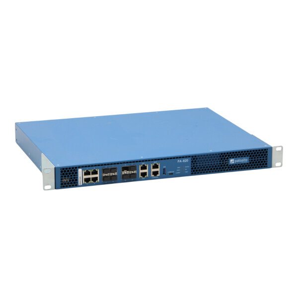 PA-820 4-Port RJ-45 8x SFP 2x HA Next Generation Firewall Appliance