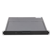 IPC KVM-1908 8-Port VGA PS/2 QWERTZ 19" Rack LCD KVM Konsole Console