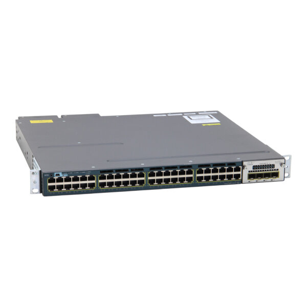Catalyst WS-C3560X-48PF-E 48-Port GbE RJ-45 PoE+ 4x SFP Managed Switch