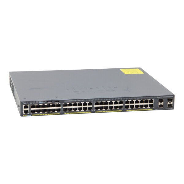 Catalyst WS-2960X-48LPS-L 48-Port RJ-45 PoE+ 4x SFP STACK Managed Switch
