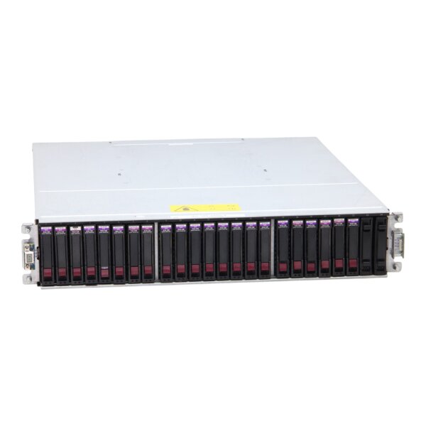 StorageWorks P2000 AP836B Fibre Channel Mini-SAS Red. PSU 24x SFF Disk Array
