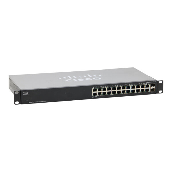 SG100-24 v2 24-Port RJ-45 2x SFP Gigabit Unmanaged Switch