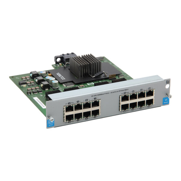 ProCurve J8764A 16-Port RJ-45 Gigabit vl Module for 4202vl 4204vl 4208vl