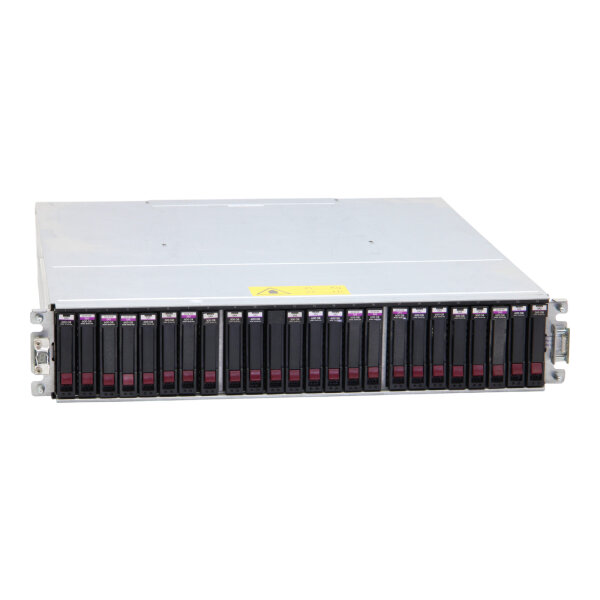 StorageWorks P2000 2x AW592A SAS 6Gb/s Red. PSU 24x SFF Disk Array