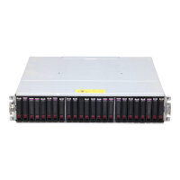 StorageWorks P2000 2x AW592A SAS 6Gb/s Red. PSU 24x SFF...