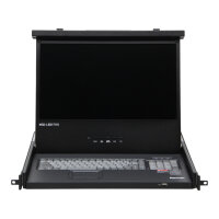 MCD-LED17116L 17" Digital LED 16-Port  KVM 19"...