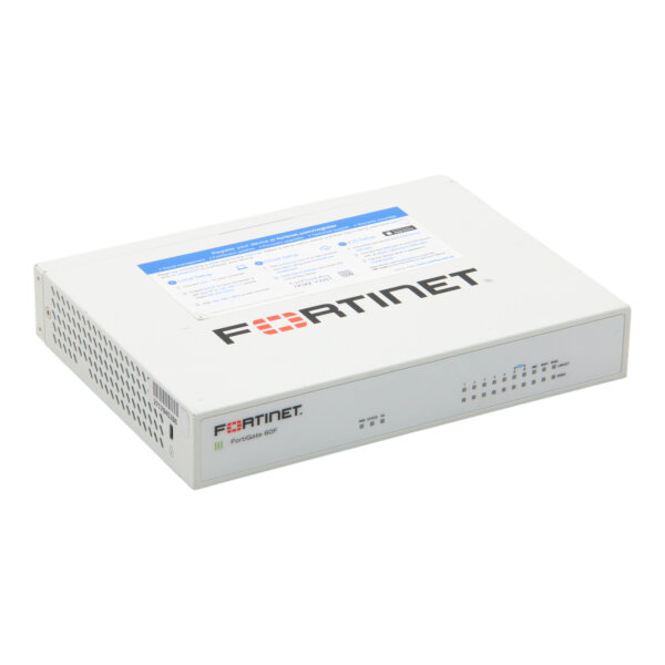 FortiGate FG-60F 10-Port GbE RJ-45 10Gbps Firewall without PSU