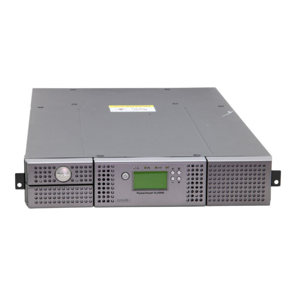 PowerVault TL2000 24-Slots 2x HH LTO Tape Library 2U Rack Chassis