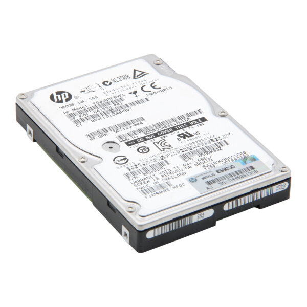 300GB SAS-2 6Gb/s 10K EG0300FBVFL 641552-001 507129-004 2,5" Server HDD