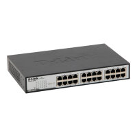 DGS-1024D 24-Port RJ-45 Gigabit Unmanaged Switch