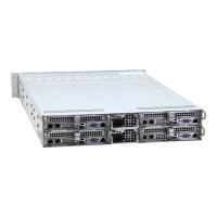 CSE-217 4x X11DPT-PS 8x Xeon Gold 6130 512GB DDR4 3108 4-Nodes Server