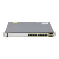 Catalyst WS-C3750E-24TD-E 24-Port RJ-45 2x 10GbE X2 L3...