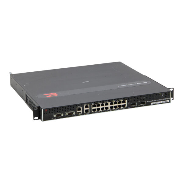 ServerIron ADX1000 16-Port GbE RJ-45 2x 10GbE XFP Traffic Load Manager