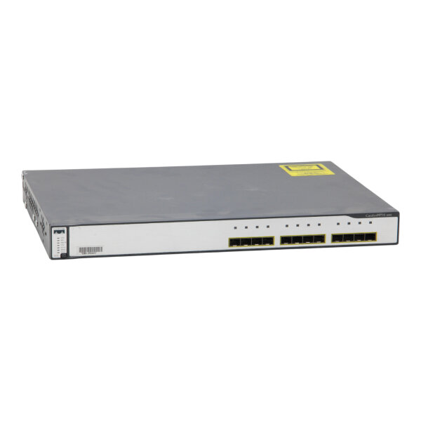 Catalyst WS-C3750G-12S 12-Port SFP L3 Managed Switch without Rack Ears