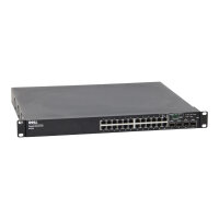 PowerConnect 6224 0RN856 24-Port GbE RJ-45 4x SFP Managed Switch