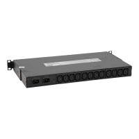 AP7721 12x C13 10A Automatic Transfer Switch PDU with Rack Ears