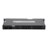 AP4423 8x C13 1x C19 16A Automatic Transfer Switch PDU with Rack Ears