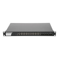 VigorSwitch P2261 24x GbE RJ-45 PoE 6x SFP Managed Switch