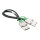 74546-0840 0,5m 10Gb/s PCIe x8 DAC VCP Cable for Virtuial Chassis