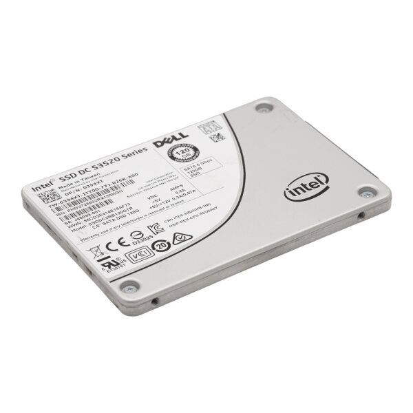 Intel DC S3520 Series 120GB SATA III SSDSC2BB120G7R 0394XT 2,5" SSD