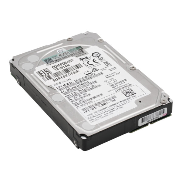600GB SAS-3 12Gb/s 10K EG000600JXLVV P51133-001 2,5" Server HDD