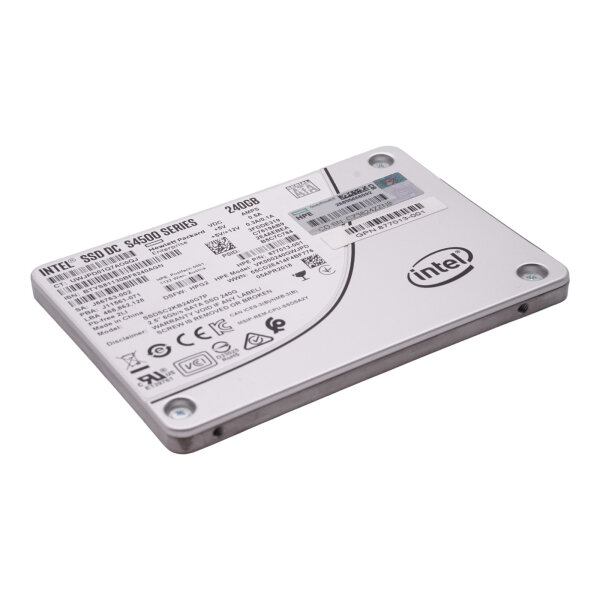 DC S4500 240 GB S-ATA III SSDSC2KB240G7P 877013-001 2,5" SSD