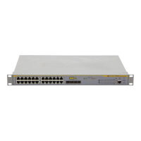 AT-9424T 24-Port GbE RJ-45 4x SFP L3 Managed Switch with Rack Ears