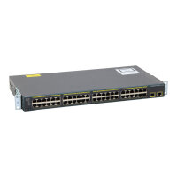 Catalyst WS-C2960-48TT-L V09 48-Port RJ-45 Gigabit Managed Switch