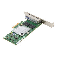 NC365T Quad Port GbE RJ-45 593720-001 593743-001 HSTNS-BN58 FP Network Adapter